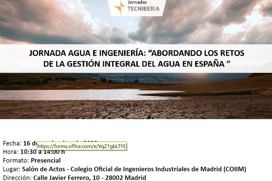 Jornada De Tecniberia Sobre Los Retos De La Gesti N Integral Del Agua